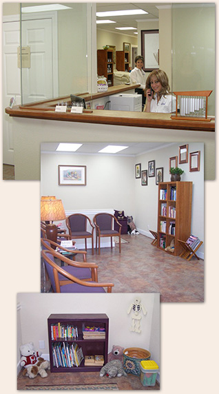 Diablo Chiropractic reception and waiting room
